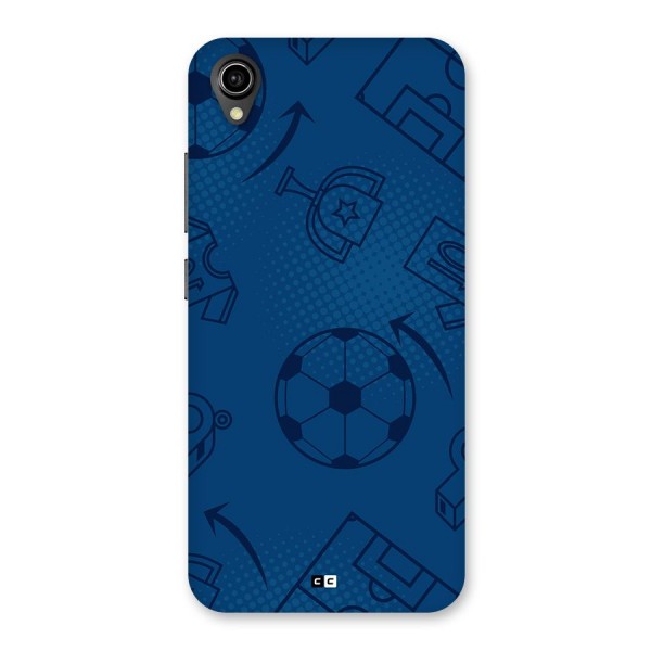 Football Texture Back Case for Vivo Y90