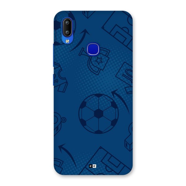 Football Texture Back Case for Vivo Y91