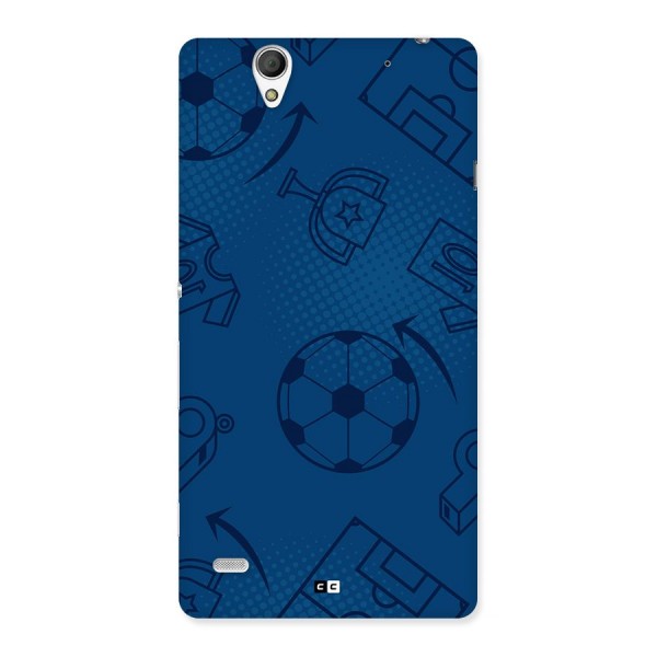 Football Texture Back Case for Xperia C4