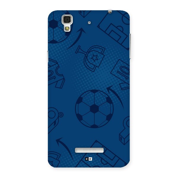 Football Texture Back Case for YU Yureka Plus