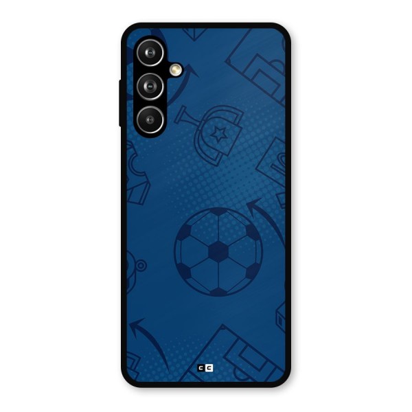 Football Texture Metal Back Case for Galaxy F54