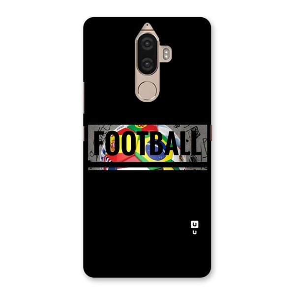 Football Typography Back Case for Lenovo K8 Note