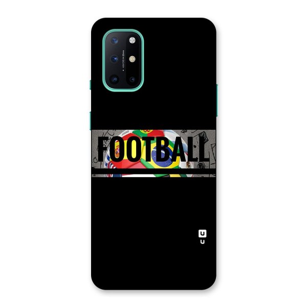 Football Typography Back Case for OnePlus 8T