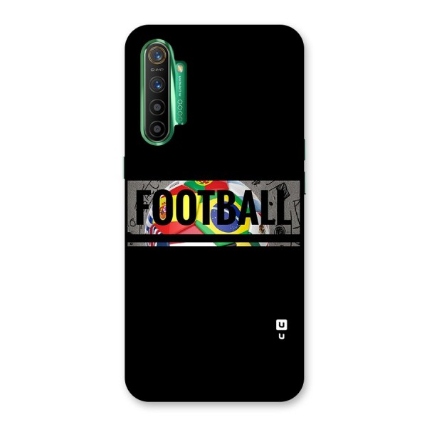 Football Typography Back Case for Realme X2