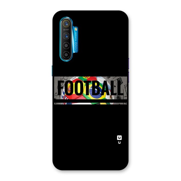 Football Typography Back Case for Realme XT