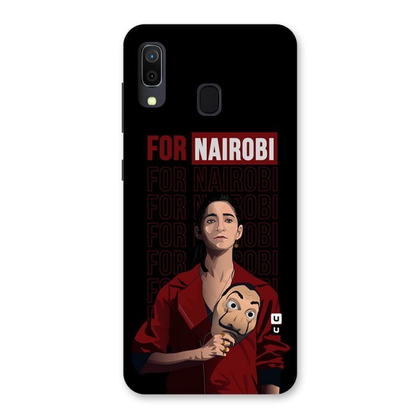 For Nairobi Money Heist Back Case for Galaxy A20