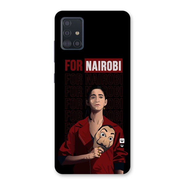 For Nairobi Money Heist Back Case for Galaxy A51