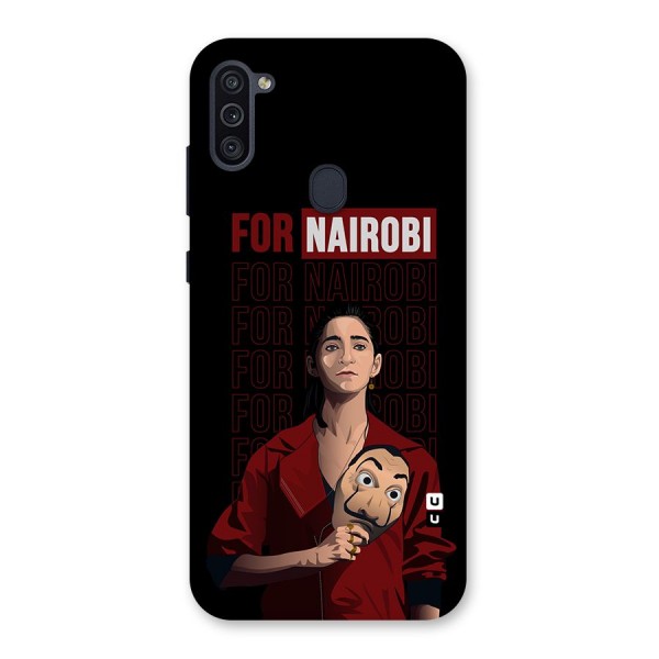 For Nairobi Money Heist Back Case for Galaxy M11