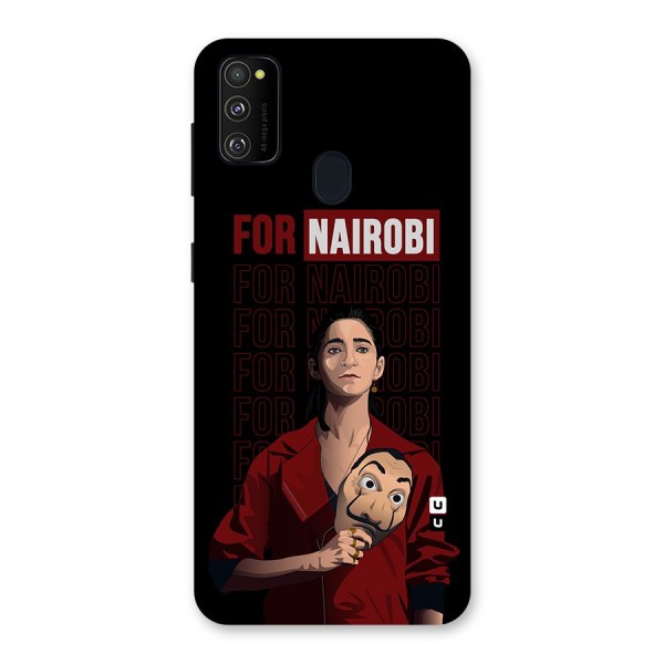 For Nairobi Money Heist Back Case for Galaxy M30s