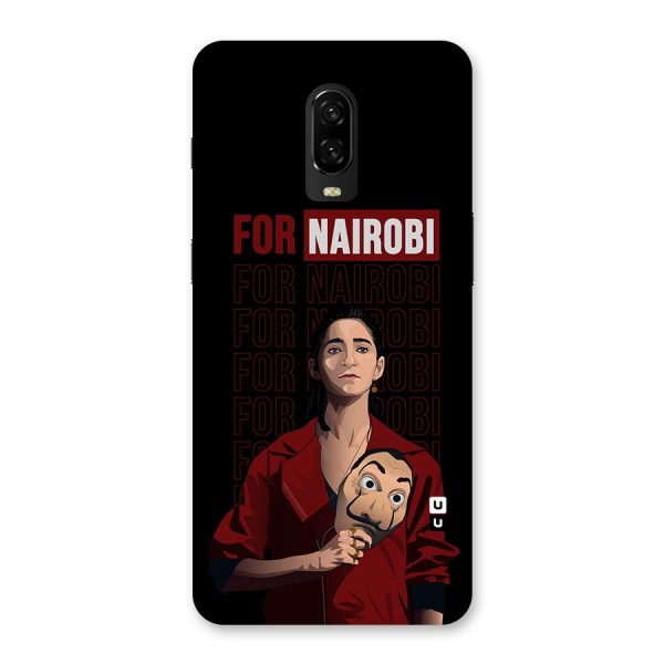 For Nairobi Money Heist Back Case for OnePlus 6T