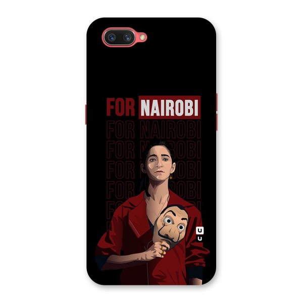 For Nairobi Money Heist Back Case for Oppo A3s