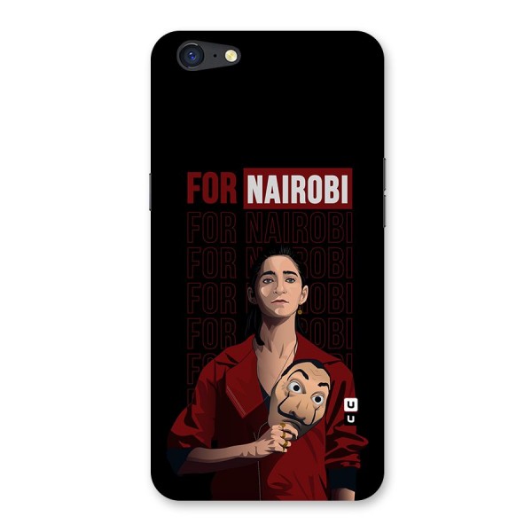 For Nairobi Money Heist Back Case for Oppo A71