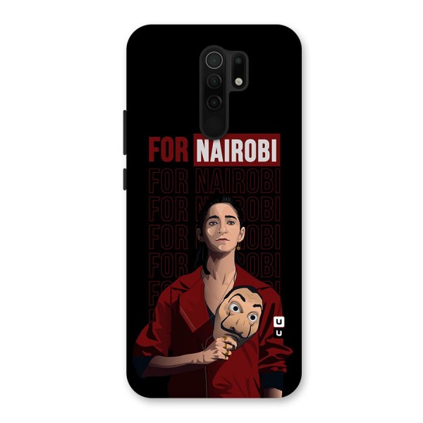 For Nairobi Money Heist Back Case for Poco M2