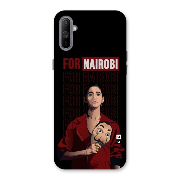 For Nairobi Money Heist Back Case for Realme C3