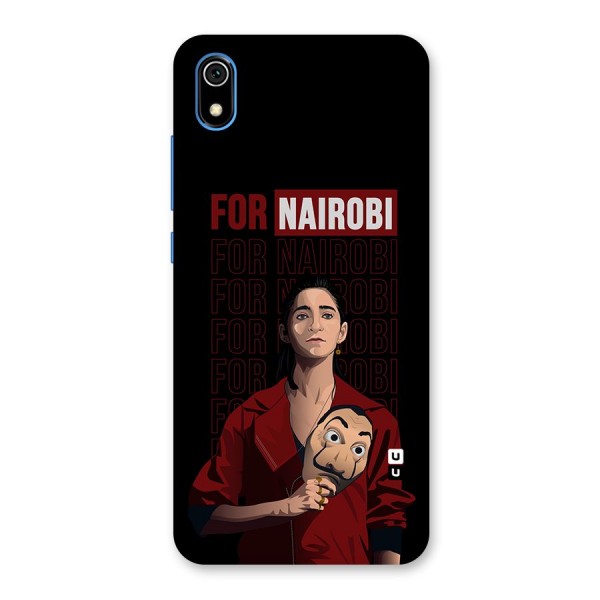 For Nairobi Money Heist Back Case for Redmi 7A