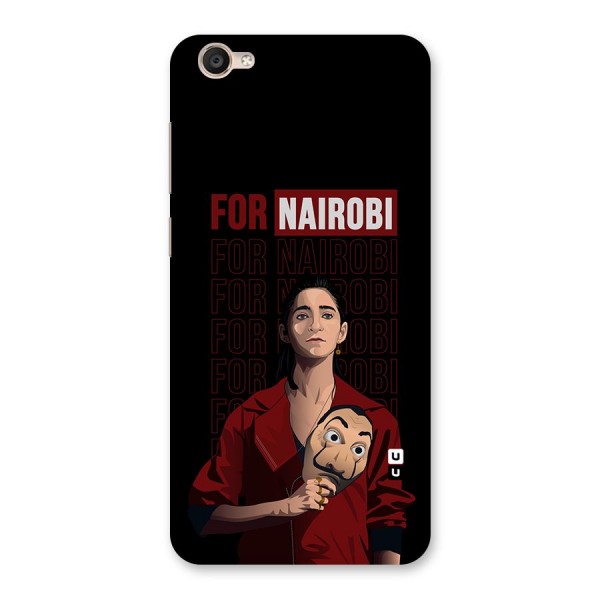 For Nairobi Money Heist Back Case for Vivo Y55