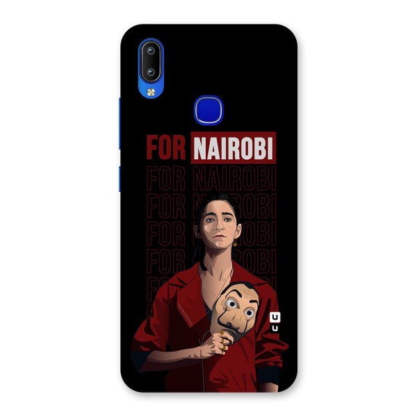 For Nairobi Money Heist Back Case for Vivo Y91