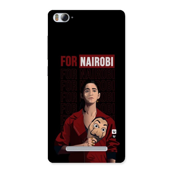 For Nairobi Money Heist Back Case for Xiaomi Mi4i