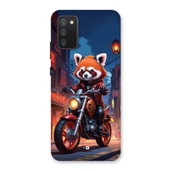 Fox Rider Back Case for Galaxy F02s