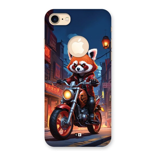 Fox Rider Back Case for iPhone 8 Logo Cut