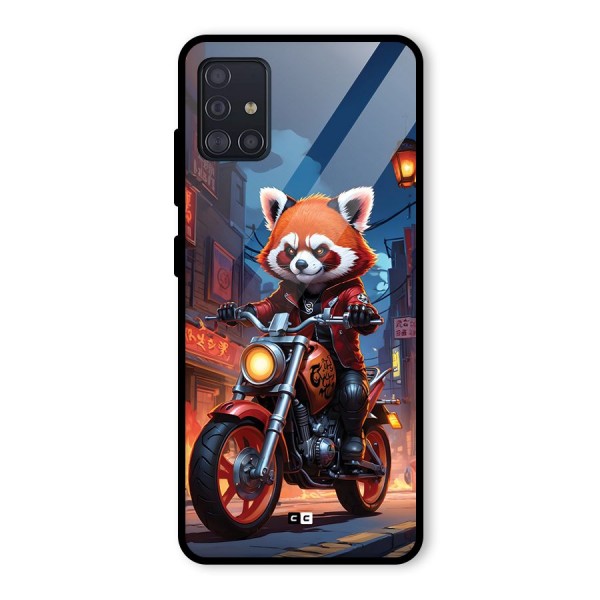 Fox Rider Glass Back Case for Galaxy A51