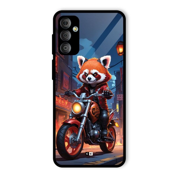 Fox Rider Glass Back Case for Galaxy F23