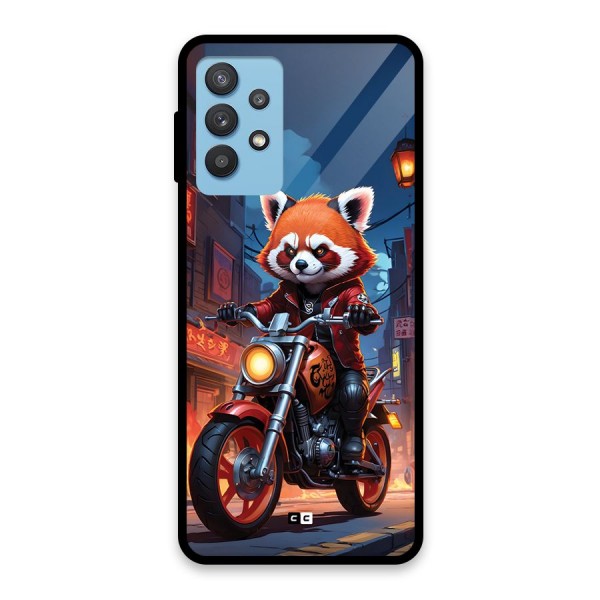 Fox Rider Glass Back Case for Galaxy M32 5G