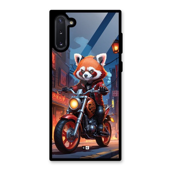 Fox Rider Glass Back Case for Galaxy Note 10