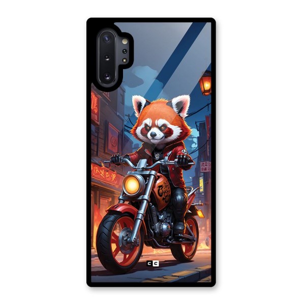 Fox Rider Glass Back Case for Galaxy Note 10 Plus