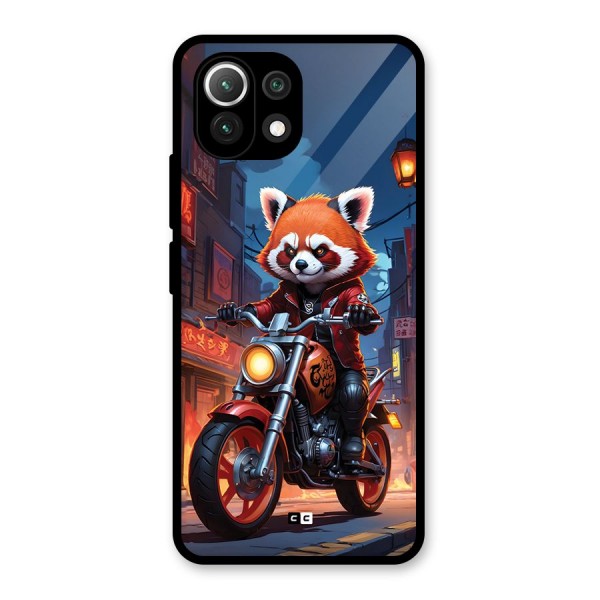 Fox Rider Glass Back Case for Mi 11 Lite