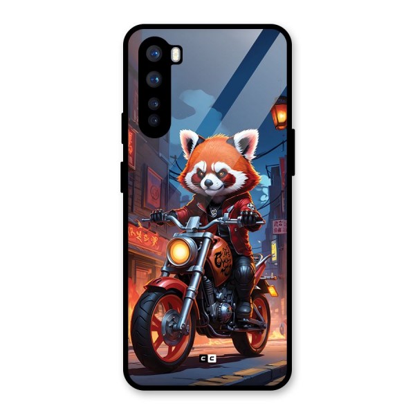 Fox Rider Glass Back Case for OnePlus Nord