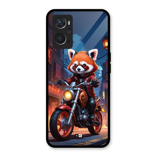 Fox Rider Glass Back Case for Oppo K10 4G