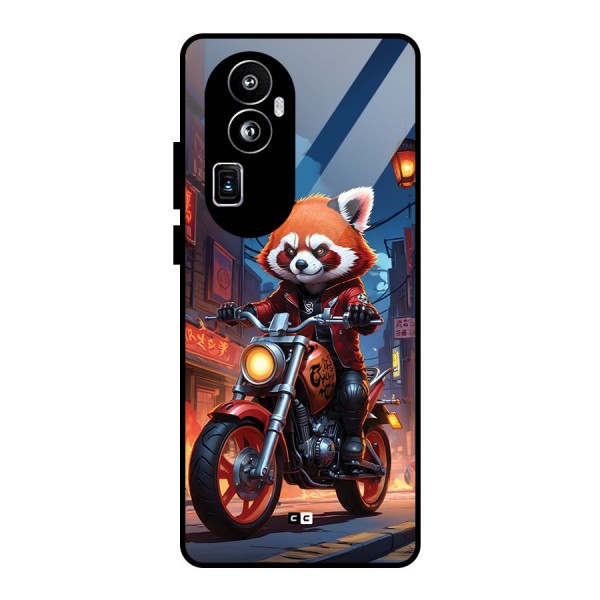 Fox Rider Glass Back Case for Oppo Reno10 Pro Plus