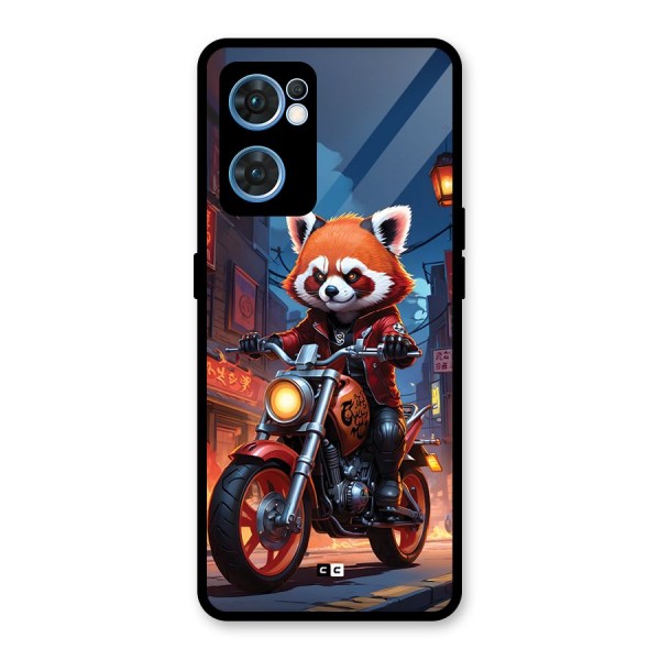 Fox Rider Glass Back Case for Oppo Reno7 5G