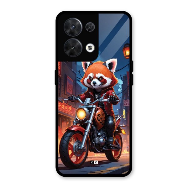 Fox Rider Glass Back Case for Oppo Reno8 5G