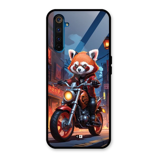 Fox Rider Glass Back Case for Realme 6 Pro