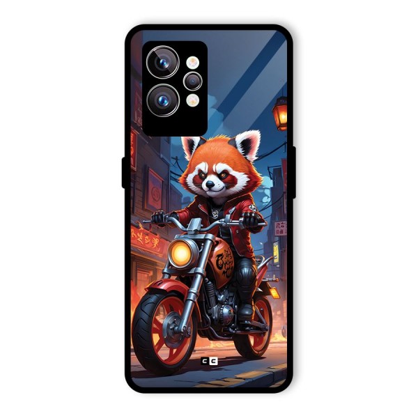 Fox Rider Glass Back Case for Realme GT2 Pro