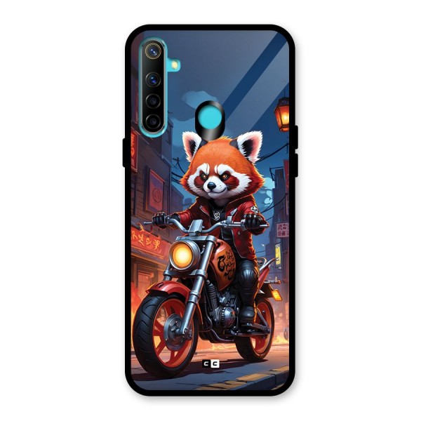 Fox Rider Glass Back Case for Realme Narzo 10