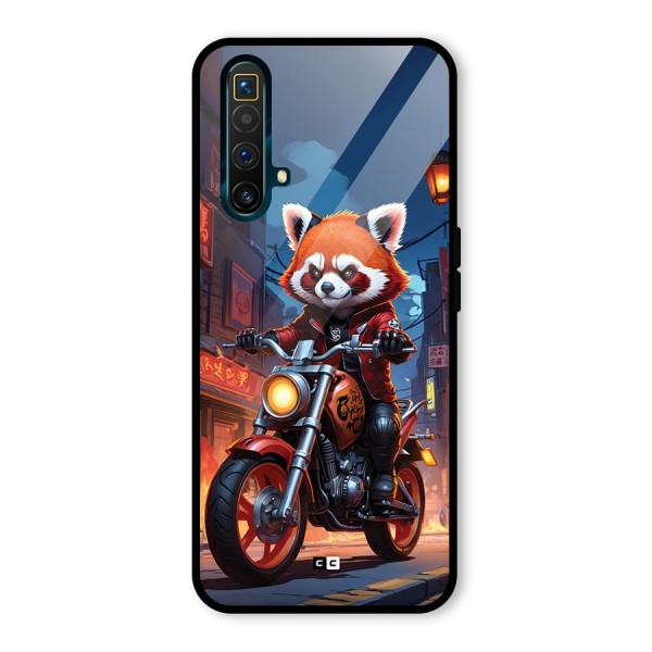 Fox Rider Glass Back Case for Realme X3 SuperZoom