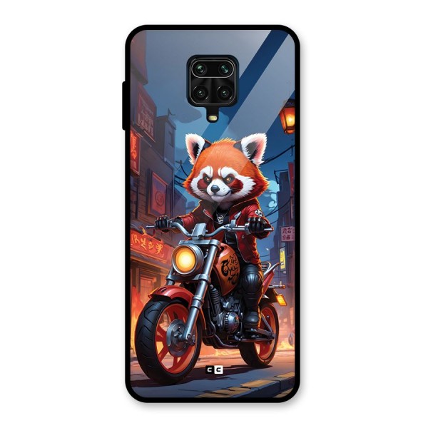 Fox Rider Glass Back Case for Redmi Note 10 Lite