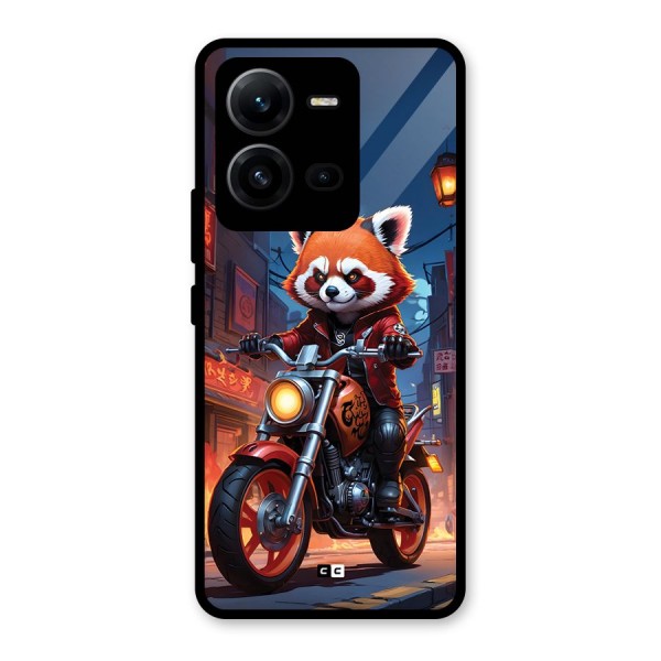 Fox Rider Glass Back Case for Vivo V25