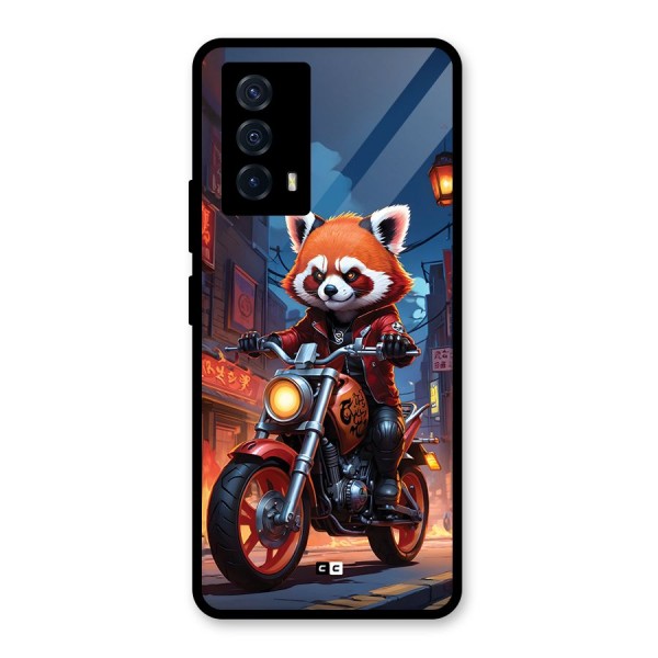 Fox Rider Glass Back Case for Vivo iQOO Z5