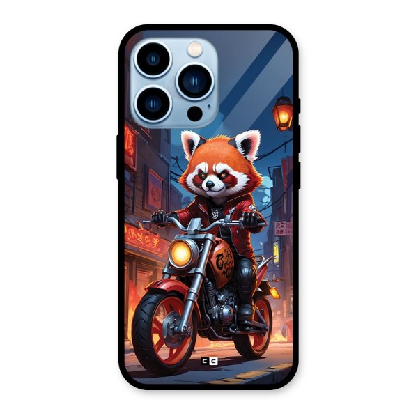 Fox Rider Glass Back Case for iPhone 13 Pro