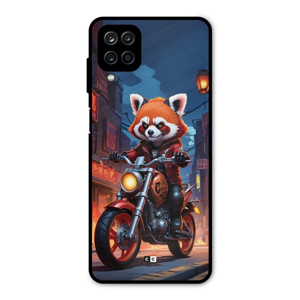 Fox Rider Metal Back Case for Galaxy A12