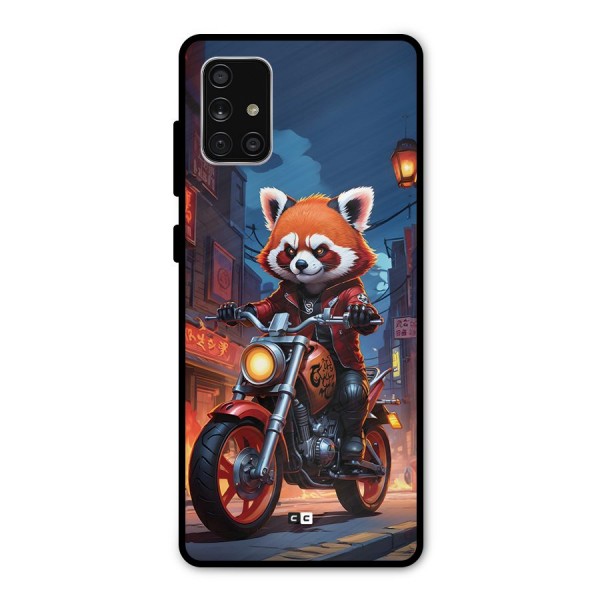 Fox Rider Metal Back Case for Galaxy A71