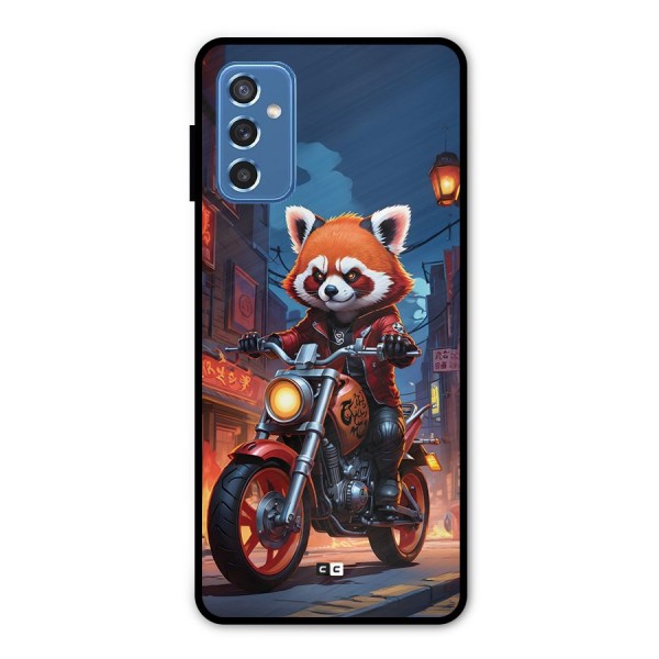 Fox Rider Metal Back Case for Galaxy M52 5G