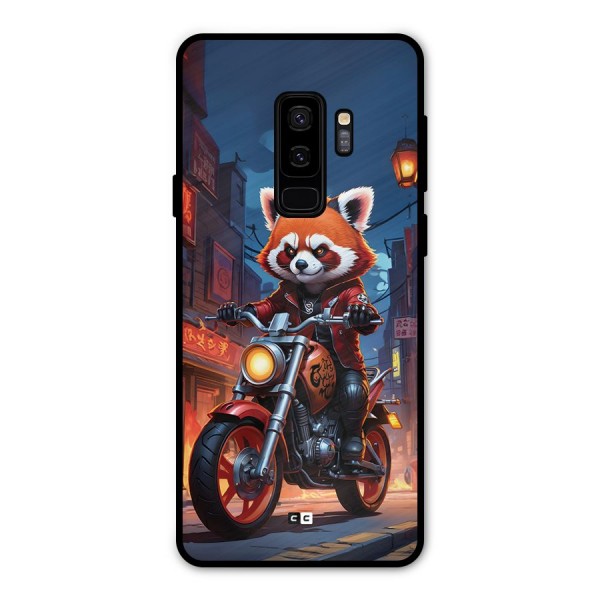 Fox Rider Metal Back Case for Galaxy S9 Plus