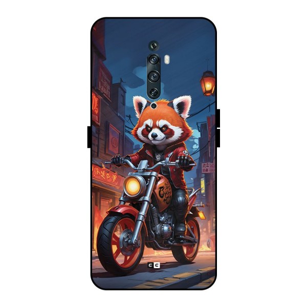 Fox Rider Metal Back Case for Oppo Reno2 F