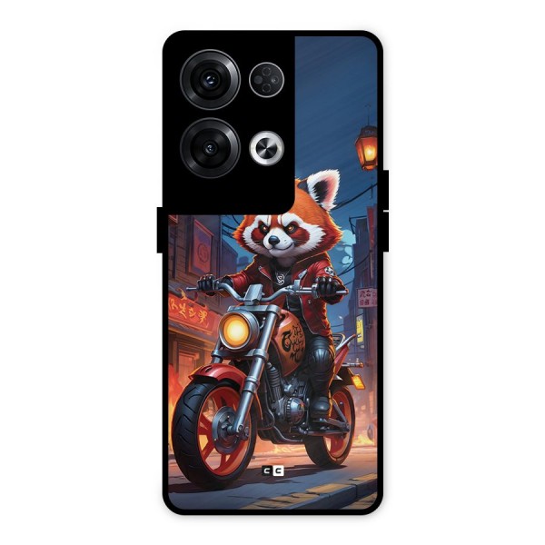 Fox Rider Metal Back Case for Oppo Reno8 Pro 5G