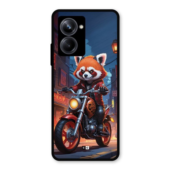 Fox Rider Metal Back Case for Realme 10 Pro